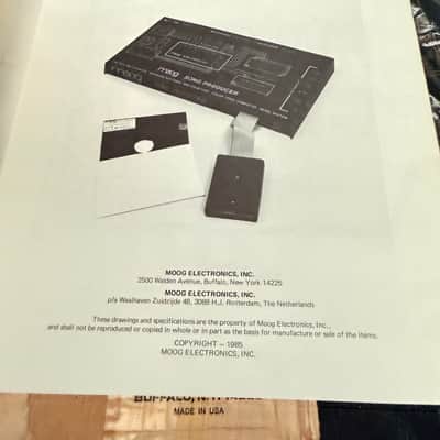 Moog Song Producer (E346A) 1985 Bild 6