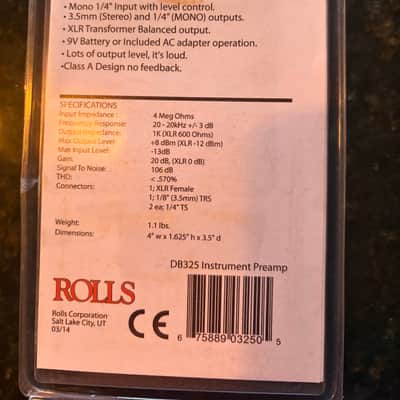 Rolls DB325 2016 - Black/white image 3