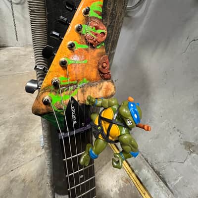 B.C. Rich Warlock Hand-painted image 11