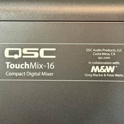 QSC TouchMix-16 Pro Compact Digital Mixer image 4