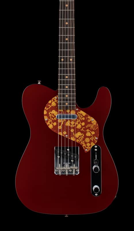 Mint Fender Limited Edition Raphael Saadiq Telecaster - Dark Metallic Red #30249 image 1