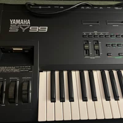 Yamaha SY99 Synthesizer 1991 - Black image 3