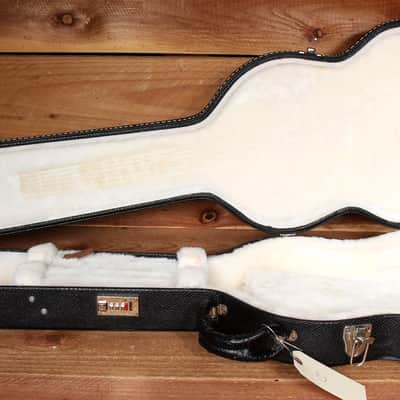 GIBSON USA SG HARD SHELL CASE Factory Black TKL White Fur Nice! 13020 image 3
