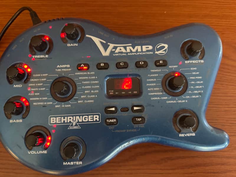 Behringer V-AMP 2 Virtual Guitar Amp | Reverb