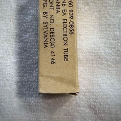 Sylvania 6AN8A Vacuum Tube Circa-1950s-Glass image 3