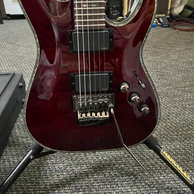 Schecter C1 Hellraiser 2000s - Black Cherry image 5