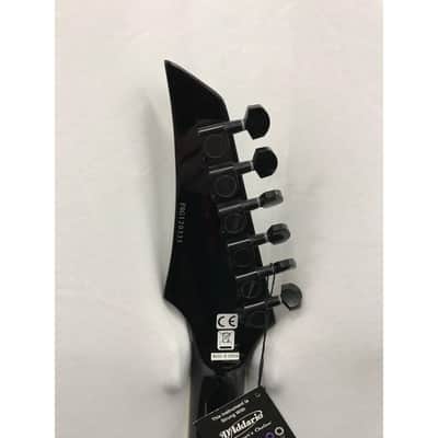 Fernandes V-Hawk Deluxe Electric Guitar EMG 81/85 - Black image 8