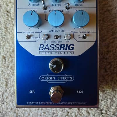 Origin Effects BASSRIG Super Vintage Blue / Silver image 3