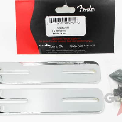Genuine Fender Pure Vintage Piggyback Bassman/Showman Amplifier/Amp Clip Bars image 1