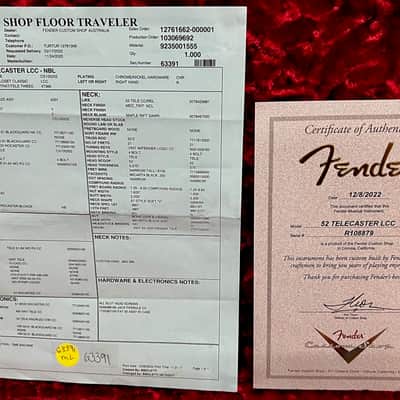 Fender Custom Shop '52 Reissue Telecaster Lush Closet Classic image 9