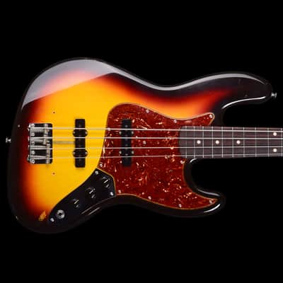 Fender Custom Shop 1962 Jazz Bass NOS 2013 - 3-Color Sunburst image 1