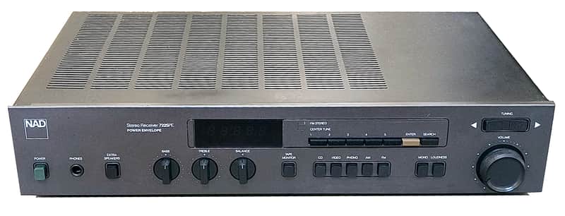 Vintage NAD 7225PE Stereo Receiver / Amplifier - Fully Serviced image 1