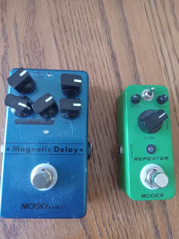 Mooer Repeater with Bonus Mosky Magnetic Delay image 1