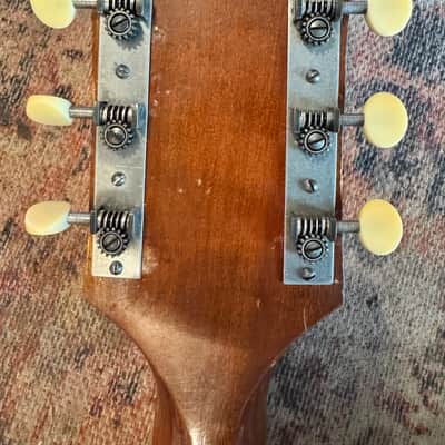Harmony H1414 Patrician 1940 - 1954 - Striped Natural Acoustic Archtop with HSC image 14