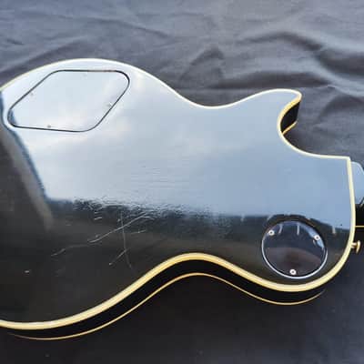 Gibson Les Paul Custom "Black Beauty" 1981 - Corps en Acajou, Table en Érable, Manche en Acajou, touche en ébène, accastillage doré, image 2