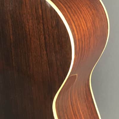 Vintage Kawai MIJ Japan Classical Guitar Lefty Conversion 1960s Natural Relic Martin Style Binding Bonus Gig Case image 16