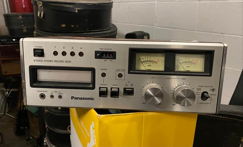 Panasonic  RS-808 1970’s 8 track player/recorder image 1