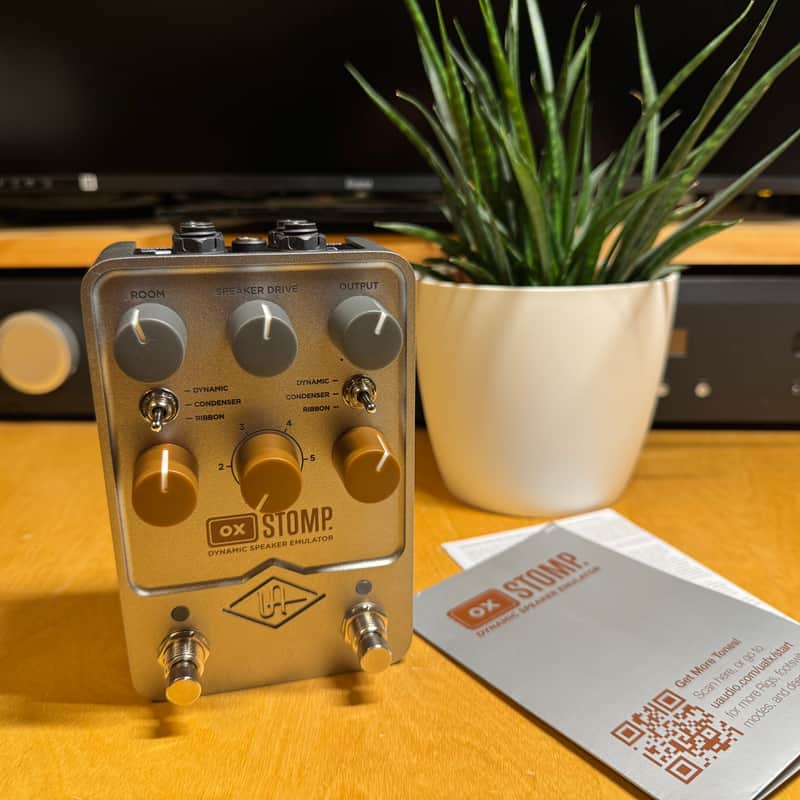 2023 – Present Universal Audio OX Stomp Dynamic Speaker Emulat…