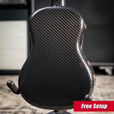 KLOS Full Carbon Concert Ukulele with Gig Bag image 2