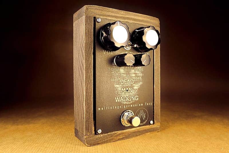 Dead Man Walking - multistage germanium fuzz in unique black finish image 1