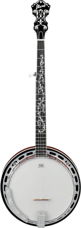 Ibanez Model B200 5-String Closed Back Banjo, Mahogany Gloss Resonator image 1