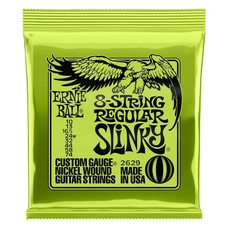 Ernie Ball 2629 Regular Slinky 8 str Elec Gtr St image 1