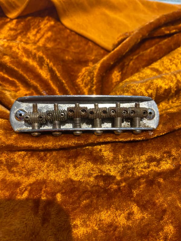 Fender Pre-CBS Jazzmaster/Jaguar Bridge 1962 - Chrome image 1