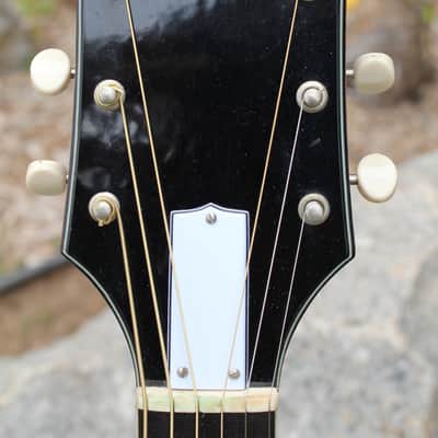RARE Vintage 1964 Regal Model 235 Harmony Sovereign H-1260 Jumbo Acoustic Guitar W/ Case Restored! image 7