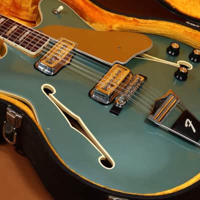 1967 Fender Coronado XII - Teal Green Metallic - All Original image 7