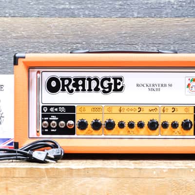 Orange Rockerverb 50 MKIII 50-Watt Twin Channel Class A/B Guitar Amplifier Head image 10
