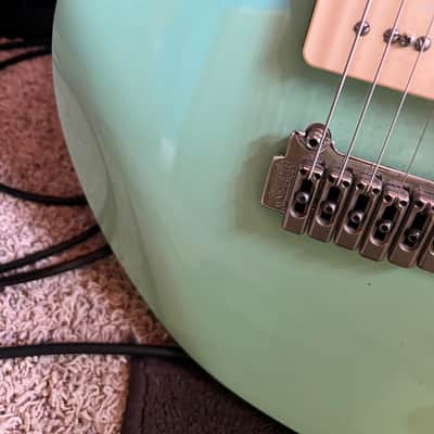 Reverend Jetstream 390 with Roasted Maple Neck 2010s - Oceanside Green image 9
