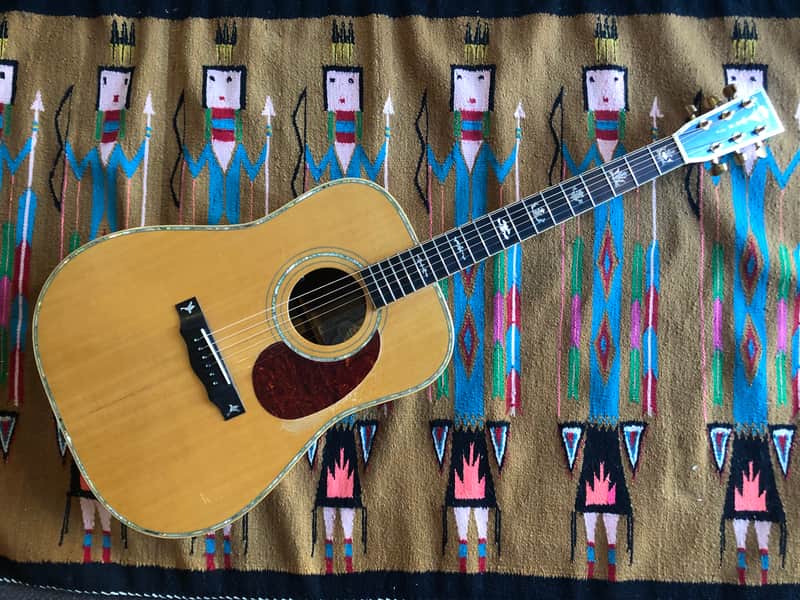 James E. Patterson Acoustic D-Style No. 233 1/2001 Guitar Masterbuilt Abalone Inlay image 1