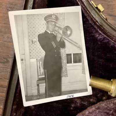 F.E. Olds & Son 1956 Super Olds Trombone -Los Angeles, California w/O.H.S.C., Mouthpiece, & Xtras image 13
