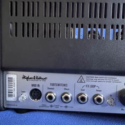 Hughes & Kettner TubeMeister 36 3-Channel 36-Watt Guitar Amp Head 2012 - 2021 - Black image 6