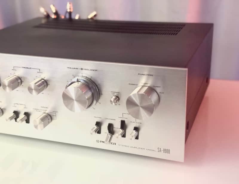 💎💎💎 Vintage Pioneer SA-8900 Amplifier (80 WPC) - Serviced +