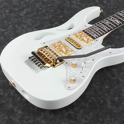 Ibanez PIA3761 Steve Vai Stallion White SLW - FREE TUNER PEDAL - Electric Guitar + Case Made in Japan PIA 3761 - BRAND NEW image 3