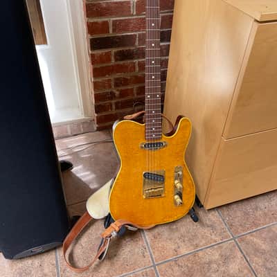 Telecaster with Fender Telecaster Staggered Tuning Machines - Birdseye Maple Telecaster 2000's - gloss image 23