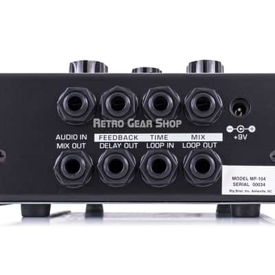Moog Moogerfooger MF-104 Analog Delay Pedal Processor Big Briar signed vintage MF104 image 4