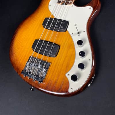 Fender American Deluxe 5 String Jazz Bass 2008 Amber | Reverb