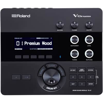 Roland VAD506 Acoustic Design Series Electronic V-Drum Kit 2020 - Present - Black image 11