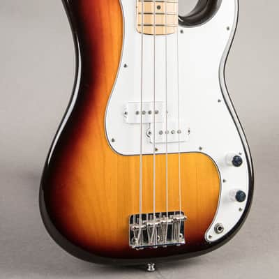 1983 Fender American Standard Precision Bass (Fullerton Era Series E) with Maple Fretboard - Brown Sunburst OHSC image 7