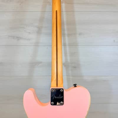 Uknown Custom Telecaster Partscaster Relic Pink Electric Guitar DiMarzio Tone Zone T Fender MIM Neck image 8