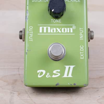 Maxon D&S II 1970s Light Green Distortion and Sustainer Vintage Made in Japan MIJ image 6