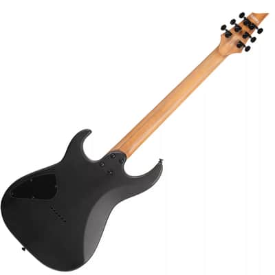 Cort KX500-NBB KX Series Pale Moon Ebony Top Roasted Maple & Walnut, 5-Ply Laminated Neck 6-String Electric Guitar image 2