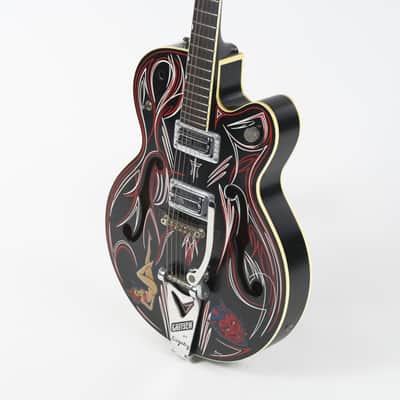 Gretsch 6120SH Brian Setzer Pinstripe Hot Rod Owned by Brian Setzer image 5