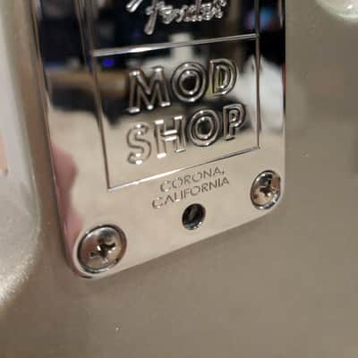 Fender Mod Shop Stratocaster Inca Silver image 6