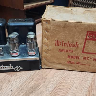 McIntosh MC60 60-Watt Mono Tube Power Amplifier Pair image 6