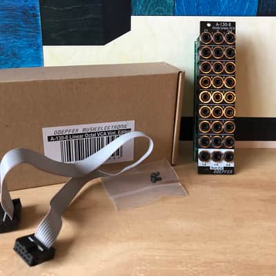 Doepfer A-130-8v Octal linear VCA eurorack module, vintage edition. image 3