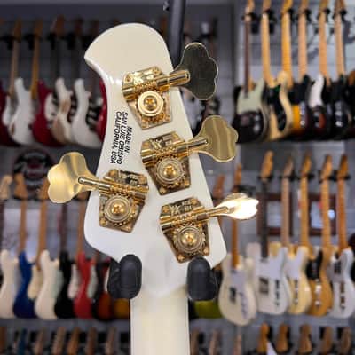 Music Man Stingray Gilded White Classic Collection Limited Edition image 5
