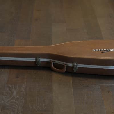 1970's Ovation Breadwinner Early Model w/ Side Jack Electric Guitar White + OHSC image 21